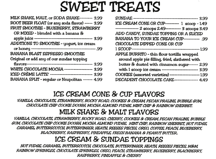 Sweet Treats