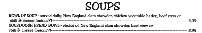Soups