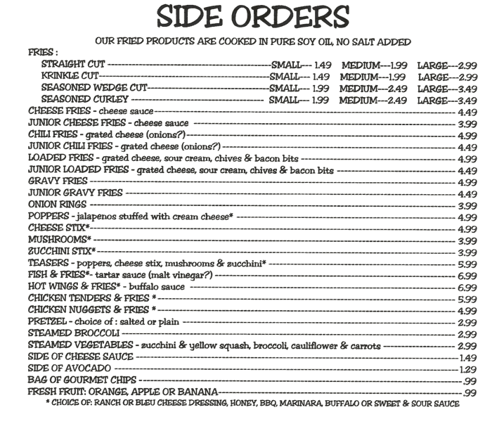 Side Orders